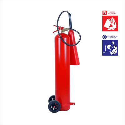 EXTINTOR NOVO DE CO² 10KG.
