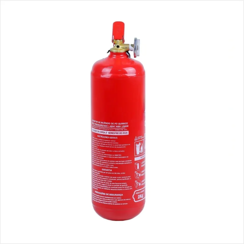RECARGA DE EXTINTOR PÓ QUÍMICO ABC 02KG.